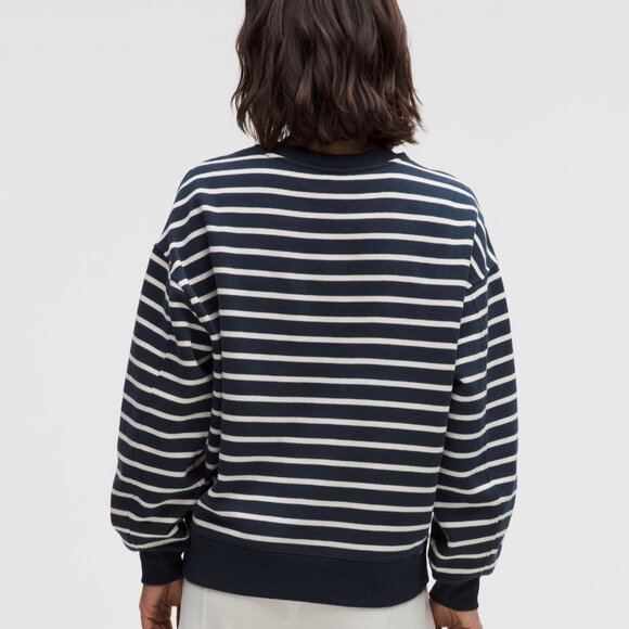 Perfectly Oversized Fleece Crew Pullover - Picture 3 of 4